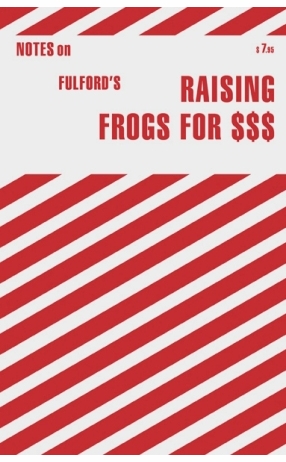 Notes on Raising Frogs for $$$｜关于《为钱养蛙》的笔记