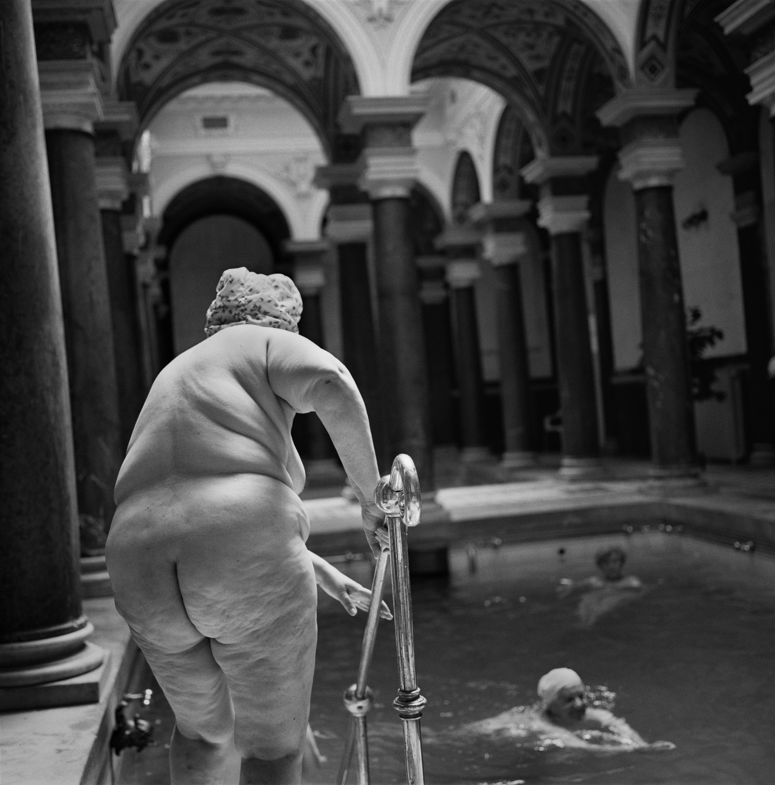 Mineral Pool, Marianske Lazne (Marienbad), Czech Republic, 1994