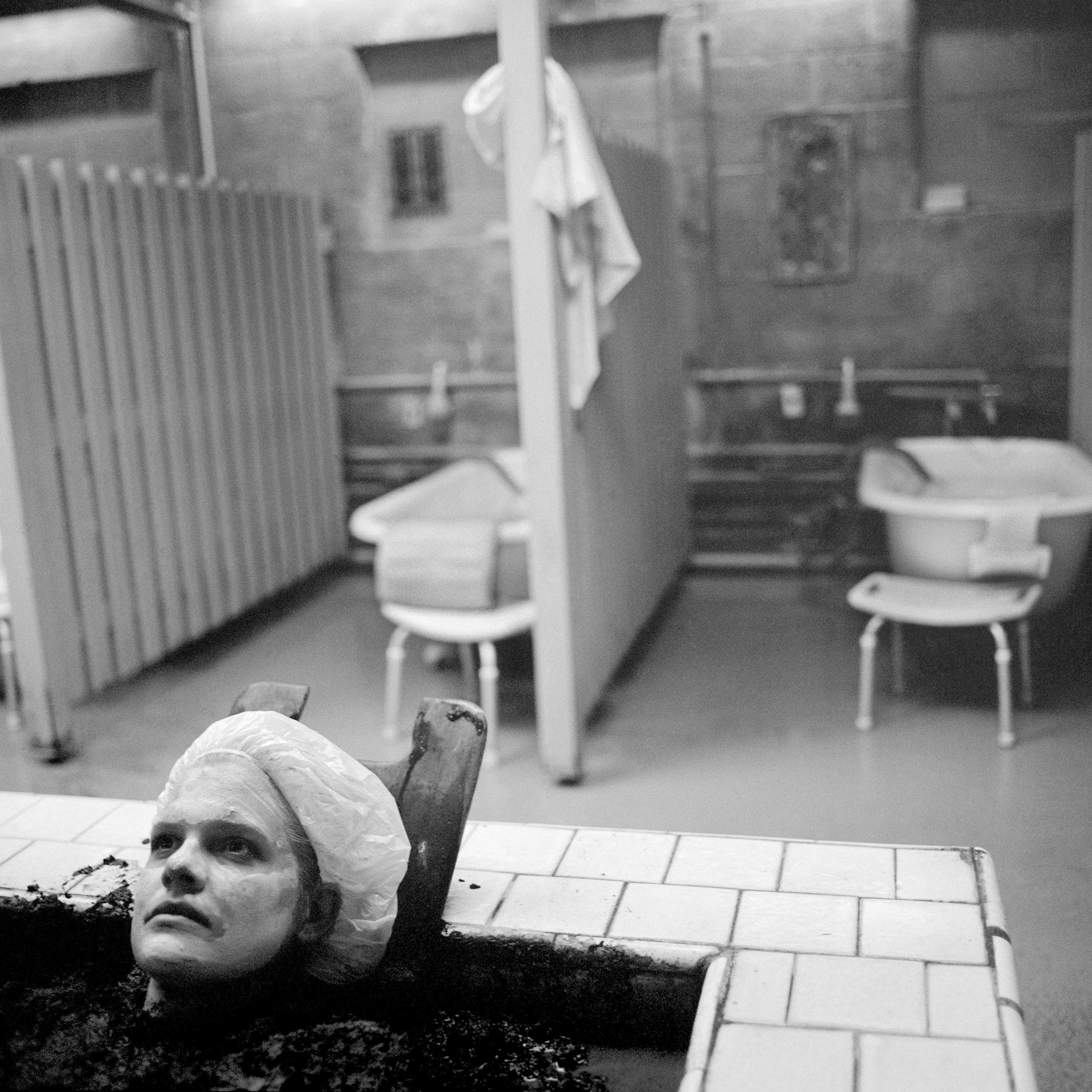 Mud Bath, Calistoga, California, U.S.A,. 1991