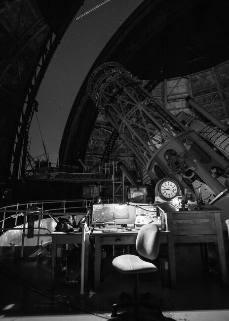 The 100-inch Hooker Telescope. Mount Wilson Observatory. Los Angeles, California. 2023