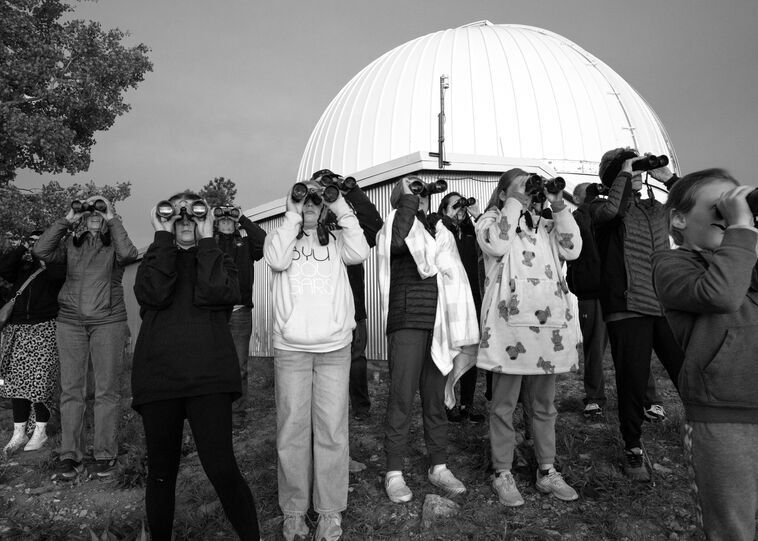 Sunset. Mt. Lemmon SkyCenter Observatory. Mt. Lemmon, Arizona. 2023