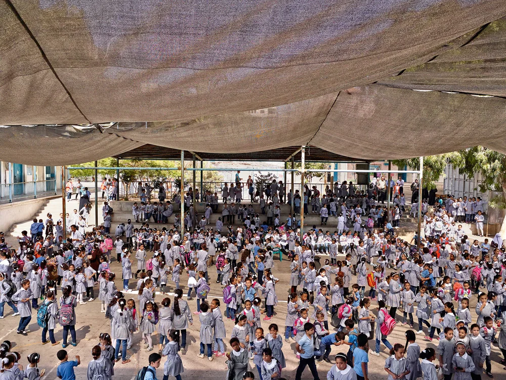 Maamounia Elementary Rhimal Area, Gaza City, Gaza