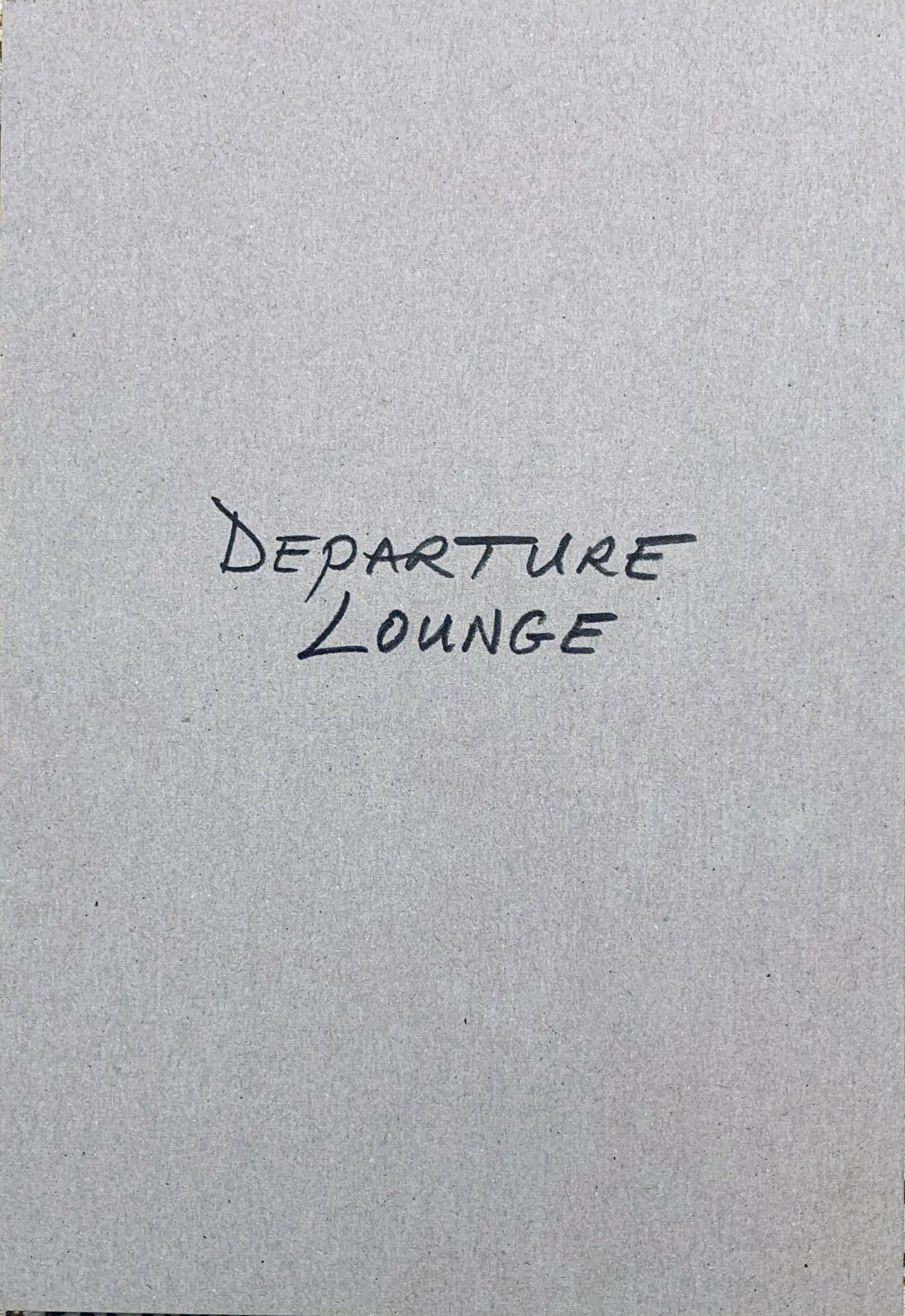 Departure Lounge